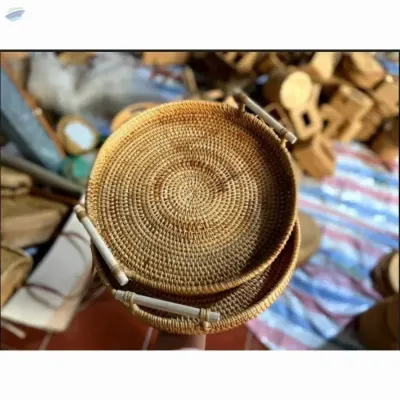 Rattan Tray by 99 Gold Data Processing Trading Company Limited
