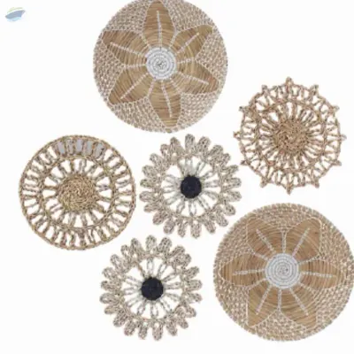 Wall Decoration Straw Wall Hanging Colorful by 99 Gold Data Processing Trading Company Limited