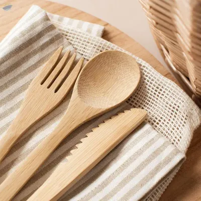 Bamboo Cutlery by 99 Gold Data Processing Trading Company Limited
