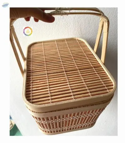 Bamboo Food Storage Basket by 99 Gold Data Processing Trading Company Limited