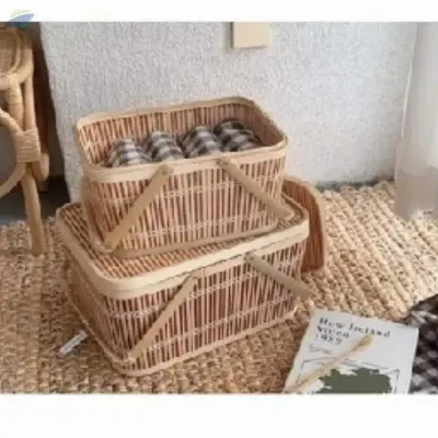 VIntage Hand Craft Bamboo Basket for Decoration by 99 Gold Data Processing Trading Company Limited