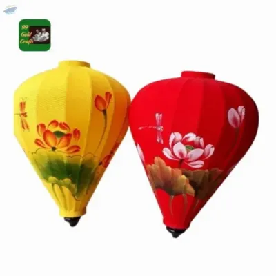 Handmade Outdoor Hanging Silk Lanterns by 99 Gold Data Processing Trading Company Limited