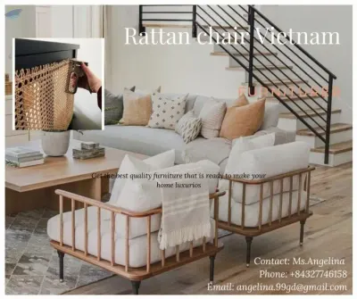 Easy/Lounge Pierre Rattan Chair