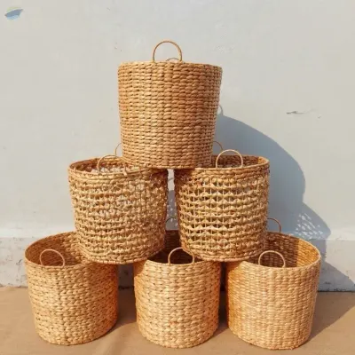 Hyacinth Water Basket Storage Box by 99 Gold Data Processing Trading Company Limited
