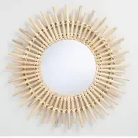 Rattan Woven Mirror Frame by 99 Gold Data Processing Trading Company Limited