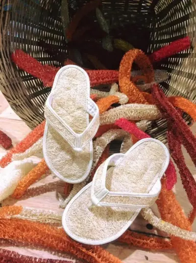 Loofah Slippers by 99 Gold Data Processing Trading Company Limited