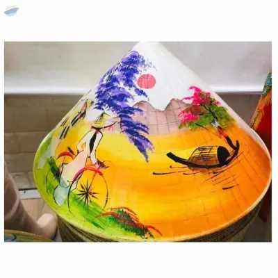Conical Straw Hat by 99 Gold Data Processing Trading Company Limited