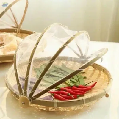 Bamboo Winnowing Tray Net Cover by 99 Gold Data Processing Trading Company Limited