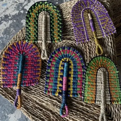 Seagrass Handfan For Decor by 99 Gold Data Processing Trading Company Limited