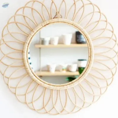 Rattan Mirror For Home Decor by 99 Gold Data Processing Trading Company Limited