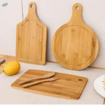 Natural Bamboo Chopping Board Serving Food by 99 Gold Data Processing Trading Company Limited