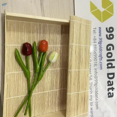 Craft Bamboo 30x16x5cm Tray with Lid by 99 Gold Data Processing Trading Company Limited
