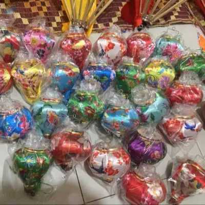 Hanging Silk Lantern by 99 Gold Data Processing Trading Company Limited