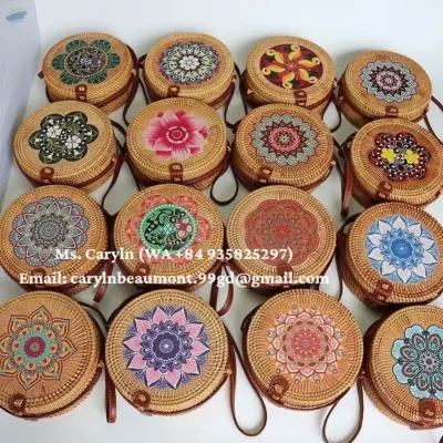 Rattan Bag For Woman - 99 Gold Craft by 99 Gold Data Processing Trading Company Limited