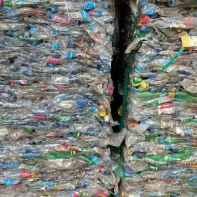 Plastic Waste Bottles Scrap by ANN Kligman LLC