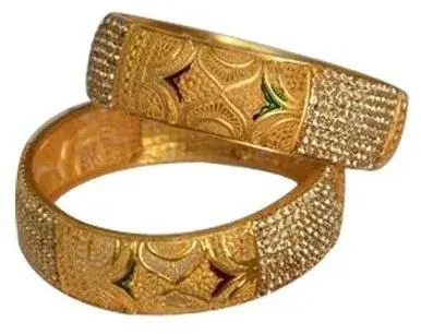 Sita Gold Plated Bangles by Shyama Overseas