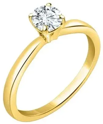 Diamond Cluster Ring in 18K Yellow Gold by SHAVIK JEWELWEL
