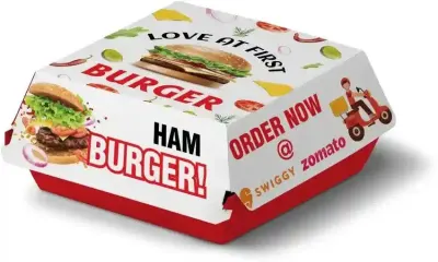 Medium Burger Box by Cagdas Yasatan