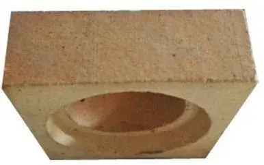 75x50x50mm Alumina Ceramic Lining Brick by Zibo Win-Ceramic Material Co. Ltd