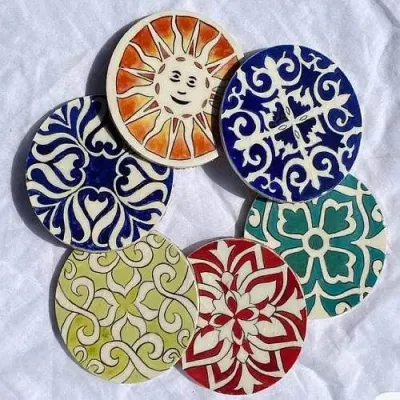 Coasters by Papaj Ji Udyog