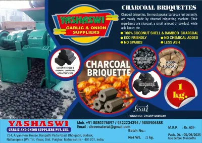 Wood Charcoal Briquette by Spectro Alloys And Pigments
