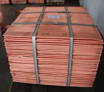 For sale copper cathodes by Vitriol Intermediation SL