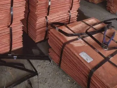 Copper cathodes by Sontragem Commodities Ltd.