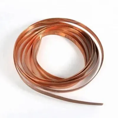 Copper Strips Coil For Earth Grounding by Taian Henson Metal Co., Ltd.