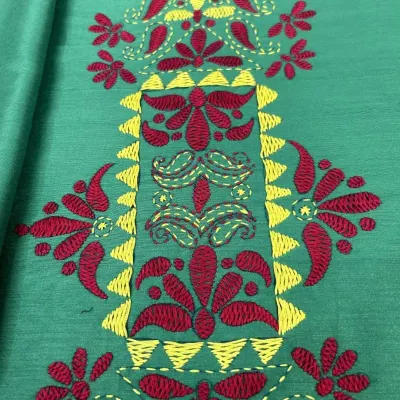 Hand Woven 100% Pure Banarasi Katan Silk Saree by Banarasi Culture
