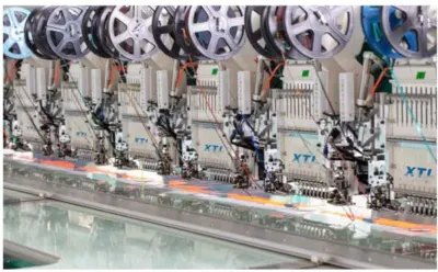 Rose sequin embroidery machine by Rose Enterprises