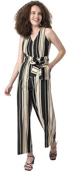 Overlap Halter Neck Jumpsuit by Aditya Consultant