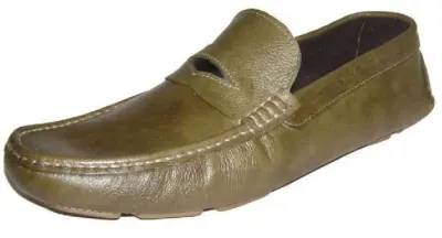 Woven Leather Slip On by Pt Berka Raya Bali