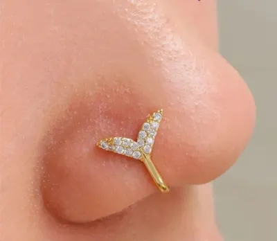 Nose Pin by Paul & Co. Jewellers