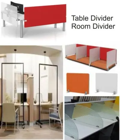 Modular office partition aluminium extrusions by Dadejin aluminium Factory