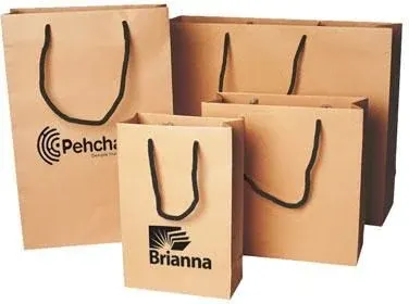 Craft paper bag by Harshit Export