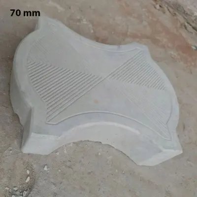Huiou simulation of corrugated paving stone-maki by Huiou Building Material Machinery Engineering Co., Ltd.