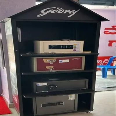 Electronic Lock 24 Key Cabinet with Removable Keyracks by Shyh Ru Metallic Ind. Corp.