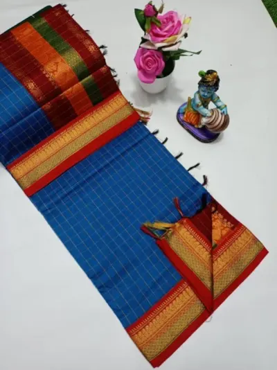 Cotton saree by Subramaniam Readymade