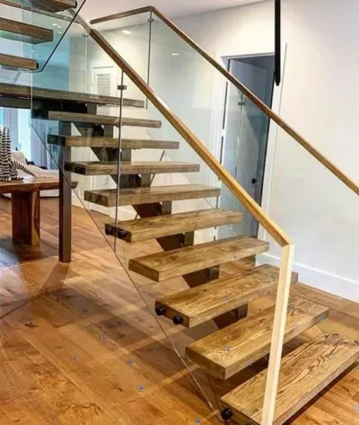 Outdoor Straight Iron Stairs by Williamarchi Limited