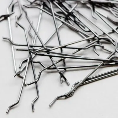 Hooked-ends steel fiber by Anping Lianfan Steel Fiber Factory