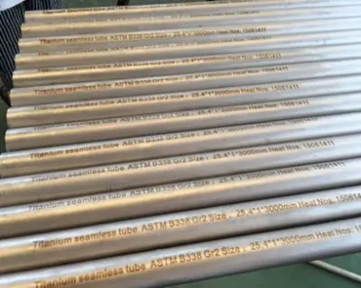 Titanium pipes by Baoji Aoyu Indstry & Trade Co., Ltd.