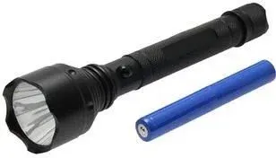 VILLCONNECT 5W + 4W Rechargeable Kissan Torch – 4500mAh Battery | 8-10 Hours Backup | Durable ABS Body by Villajio Technologies Private Limited