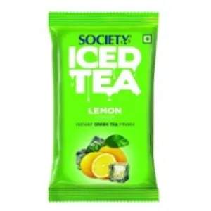 Society Iced Tea Lemon Flavor Green Tea