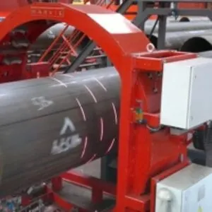 Laser Type Pipe Dimension Measurement System