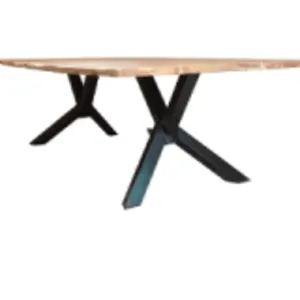 Live Edge Dinning Table With Y Leg