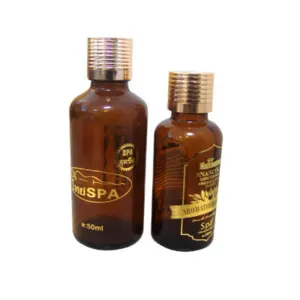 Beauty essential oil by two flower