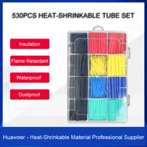 Boxed 780pcs 750pcs 580pcs 150pcs Heat Shrink Tubes by Huawoer Heat-Shrinkable Material Co., Ltd
