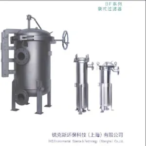 Bag filter housing