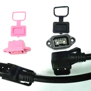 battery pack 2+4 connector 50A-80A Rated current bike charge connector - Image 4