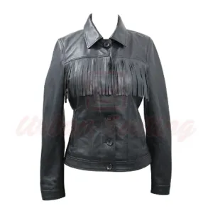 Women Leather Jacket by Urban Suiting An OEM Apparels MFG Co